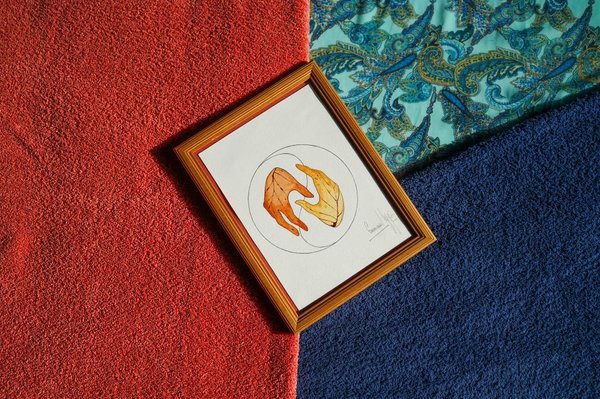 Illustration cadre avec logo